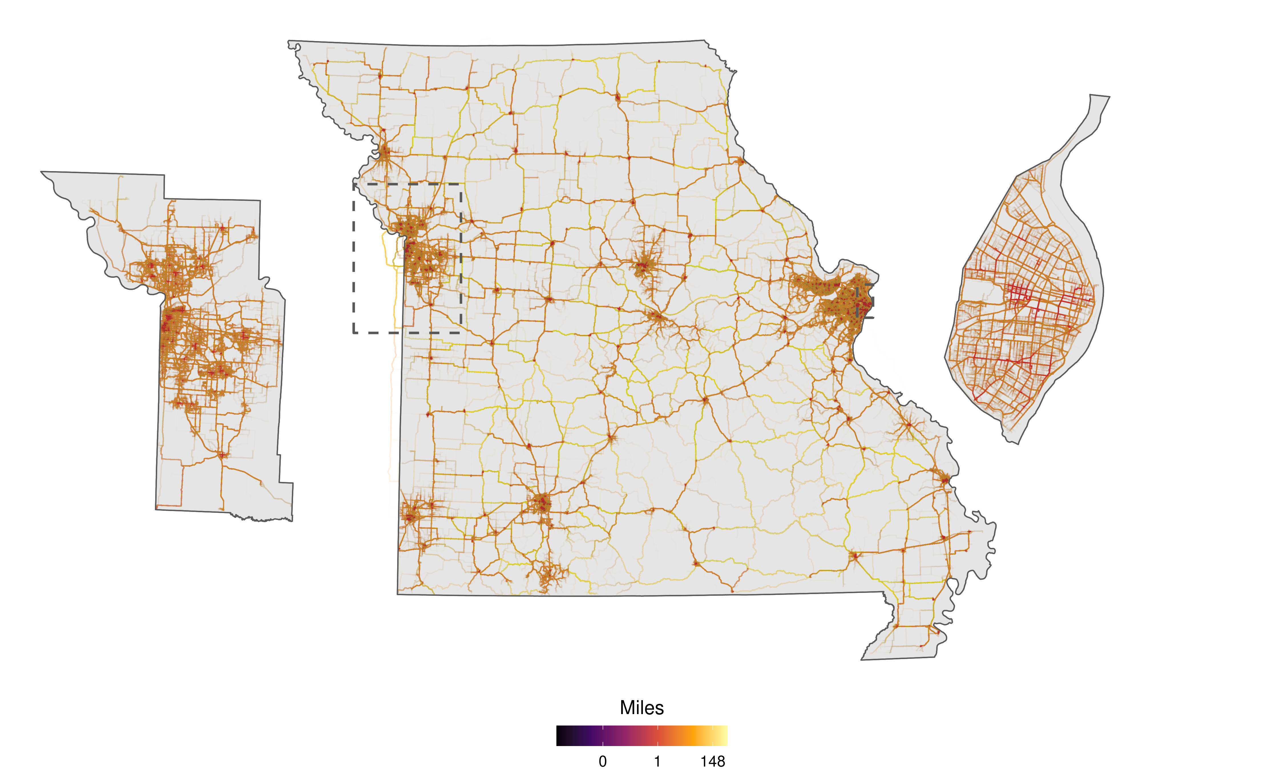 Route Map of Individuals Seeking Covid-19 Vaccinations