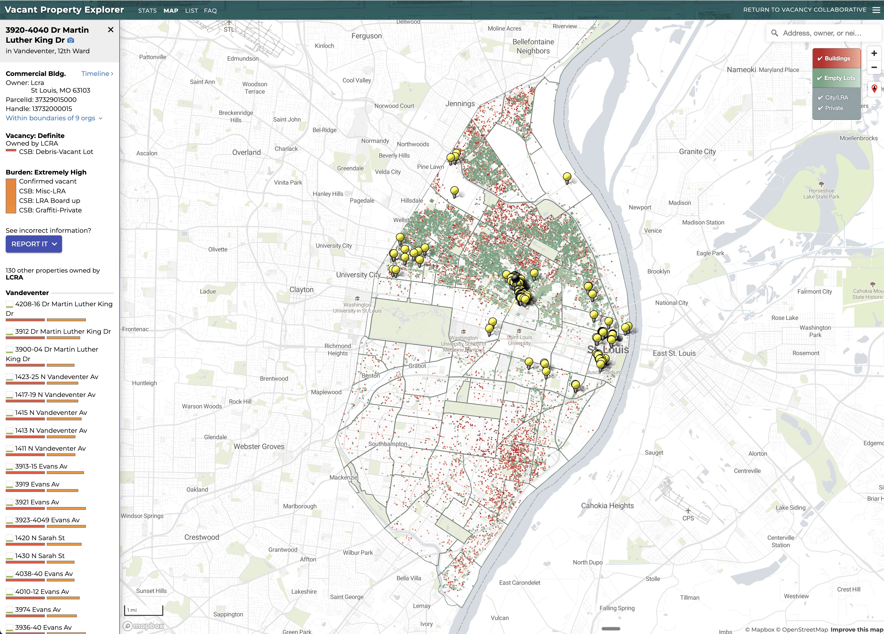 Vacancy Explorer App Screenshot