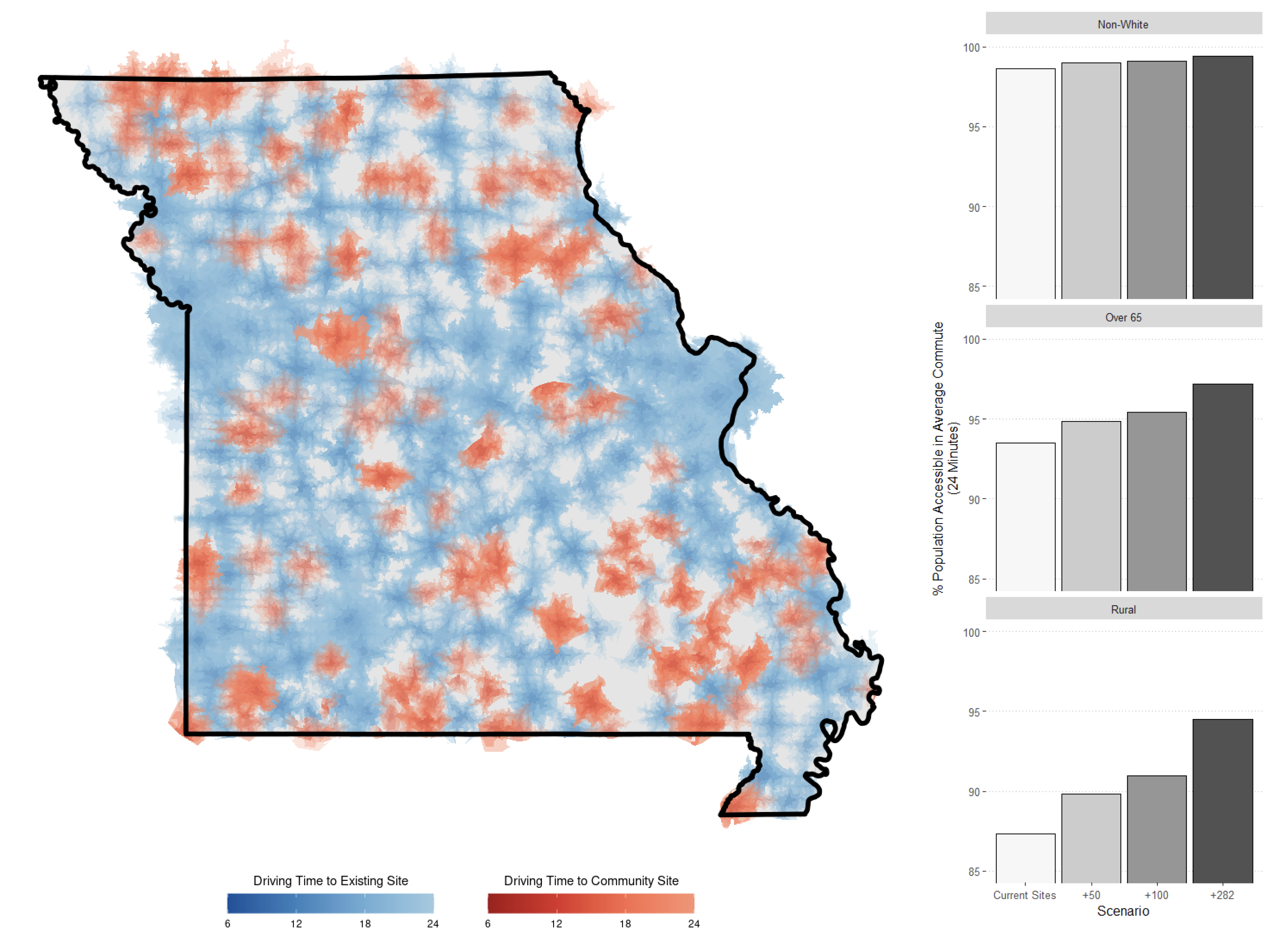 Vaccine Site Prioritization Map